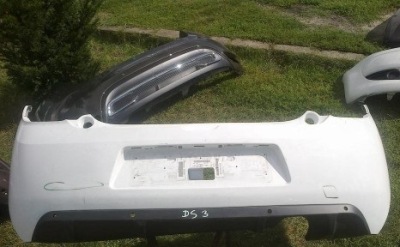 Бампер задня задній citroen ds3 фото №1