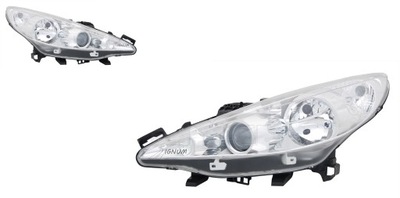 PEUGEOT 207 06-13 SET LAMPS LAMPS TYC - milautoparts-fr.ukrlive.com