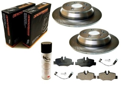 DISCS PADS MERCEDES VITO II W639 VIANO REAR SET - milautoparts-fr.ukrlive.com