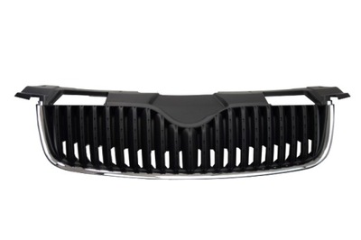 GRILLE CALANDRE DU RADIATEUR DÉFLECTEUR CHROME SKODA FABIA II 2008-2011 - milautoparts-fr.ukrlive.com