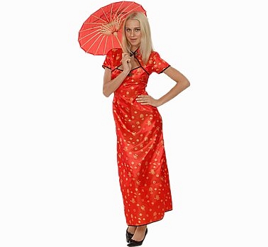 Chinka strój Chinki przebranie sukienka