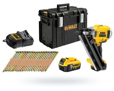 Nastreľovacia pištoľ, klince, spony - NAIL PAULER DCN692P2 18V 2aku 5Ah XR DeWALT + DS400