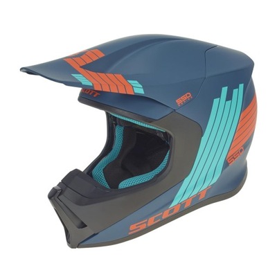 CASQUE SCOTT 550 STRIPES ECE DEEP BLUE L - milautoparts-fr.ukrlive.com