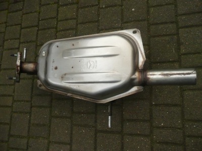 MAZDA 2 II SILENCER EXHAUSTION REAR P544 POZNAN - milautoparts-fr.ukrlive.com