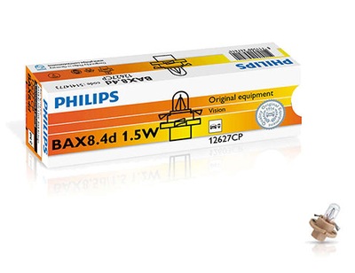 Philips Żarówki BAX 8.4d 1.5W 12V opr. beżowa