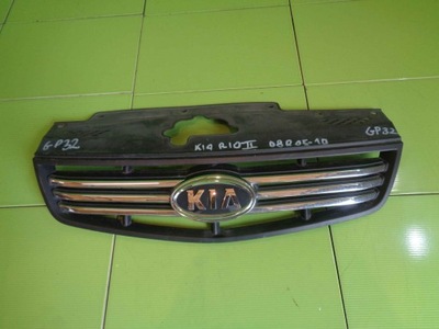 Kia rio ii 08 решітка радіатора решітка радіатора заглушка фото №1