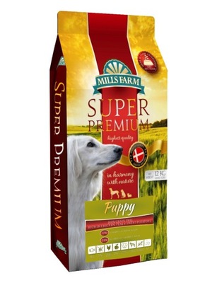 MILLS FARM SUPER PREMIUM DOG PUPPY 12 kg