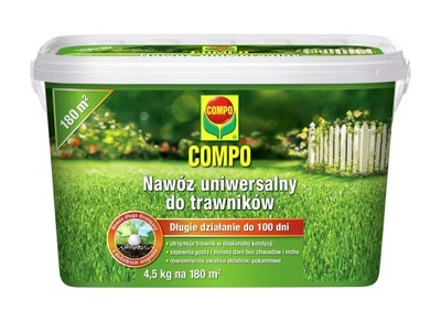 COMPO UNIWERSALNY NAWÓZ DO TRAWY TRAWNIKÓW 4,5 KG