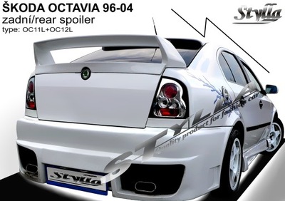 СПОЙЛЕР АНТИКРИЛО WRC DO SKODA OCTAVIA I MK1 1996--