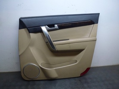 Обшивка обивка дверь правый перед captiva lift фото №1