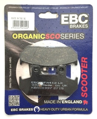 SABOTS DE FREIN DE FREIN EBC BRAKES SFA412 - milautoparts-fr.ukrlive.com