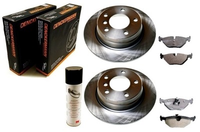 DISCS PADS BMW 3 E36 E46 REAR FULL 280MM X 10MM - milautoparts-fr.ukrlive.com