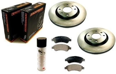 DISCS PADS CITROEN C3 II C3 PICASSO PEUGEOT 207 208 1007 FRONT 266MM WEN - milautoparts-fr.ukrlive.com