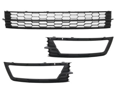 Решётка радиатора решётка решётка радиатора skoda rapid 5j 5ja 2012-2017 фото №1