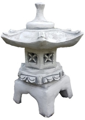 Figury figurki ogrodowe betonowe lampa pagoda