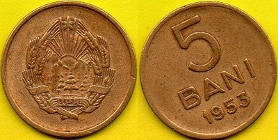 Rumunia 5 Bani 1953 r.