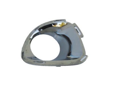 Рамка хром левая решётки бампера trafic vivaro 14- фото №1