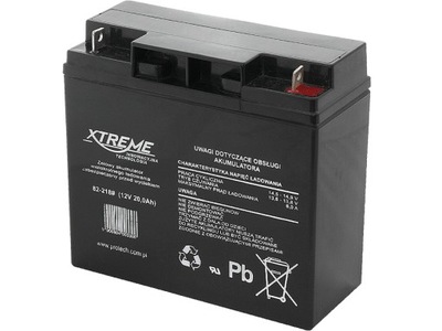AKUMULATOR ŻELOWY 12V 20Ah UPS BEZOBSŁUGOWY