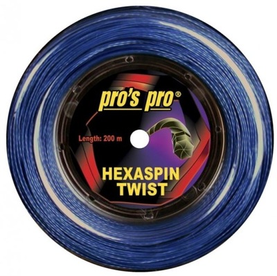 PRO`S PRO HEXASPIN TWIST 12m,1,25 mm niebieski