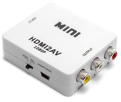 KONWERTER ADAPTER HDMI do AV - CINCH CVBS AUDIO