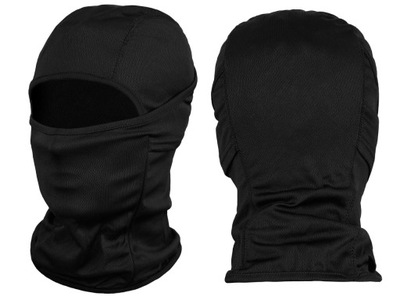 MIL-TEC TERMOAKTYWNA UNIWERSALNA KOMINIARKA ZIMOWA POD KASK BALACLAVA BLACK