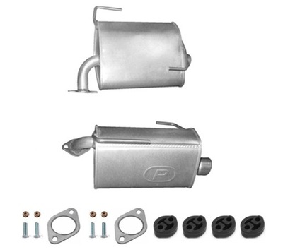 SUBARU FORESTER 2.0 2.0D 2.5 (OD 2008R.) SILENCERS - milautoparts-fr.ukrlive.com