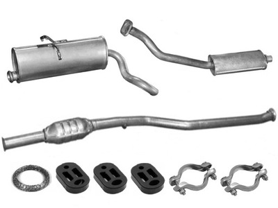 CITROEN BERLINGO / PEUGEOT CARGO / 1.9D (ROK 1991-2001) SILENCERS + SET - milautoparts-fr.ukrlive.com