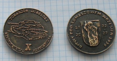 coin moneta X Rekonstrukcja Bitwy Tomaszów Lubelsk