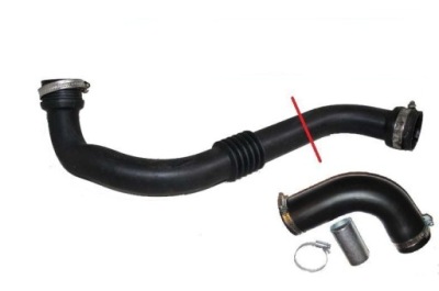 Труба патрубок turbo інтеркулер renault megane ii 1.9dci фото №1