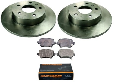 DISCS + PADS REAR OPEL ASTRA G H ZAFIRA 5 BOLTS - milautoparts-fr.ukrlive.com