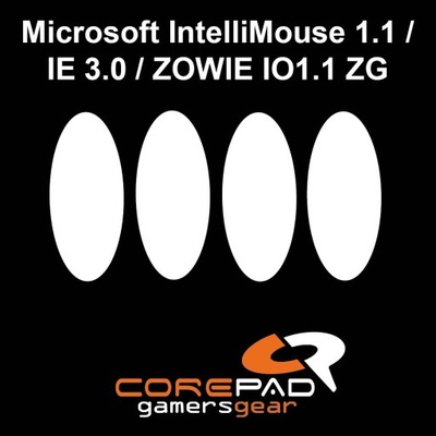2 x CorePad Ślizgacze do Microsoft IE 3.0 IE 1.1