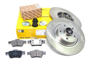 DISQUES AVEC PAR COUSSINET + SABOTS DE FREIN ARRIÈRE RENAULT VEL SATIS - milautoparts-fr.ukrlive.com