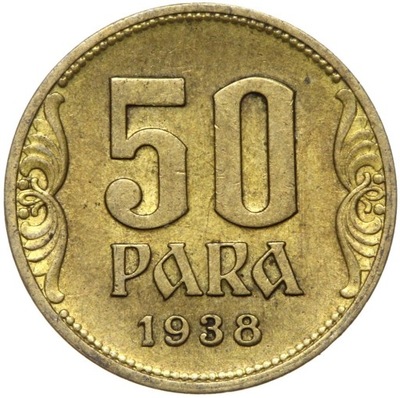 Jugosławia - moneta - 50 Para 1938
