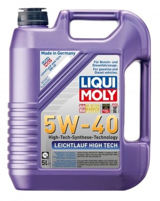Liqui Moly 2328 Olej Leichtlauf High Tech 5W-40 5L