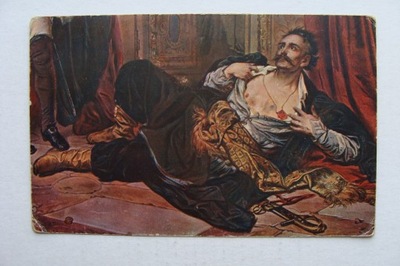 JAN MATEJKO REJTAN przedwojenna POCZTÓWKA
