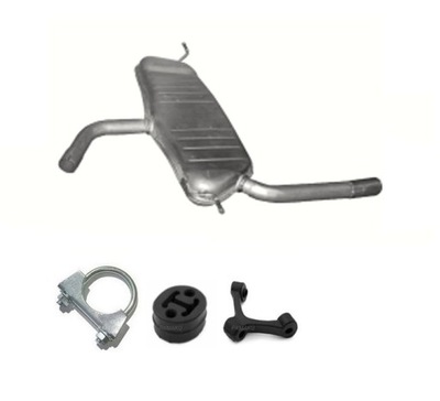 SEAT ALTEA XL 1.6 8V 75KW (2006-2013) POTS D'ÉCHAPPEMENT FINAL - milautoparts-fr.ukrlive.com