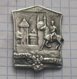 odznaka Legiony Polskie 16/B 1914