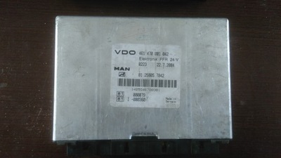 Блок керування ffr man 81.25805.7042 100 zł netto фото №1