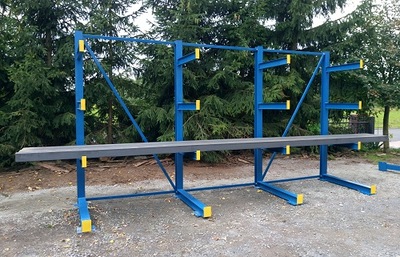 REGAŁY WSPORNIKOWE MAGAZYNOWE ALUMINIUM, STAL PROMOCJA
