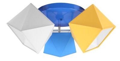 LAMPA SUFITOWA plafon DIAMENT dla dzieci KOLORY