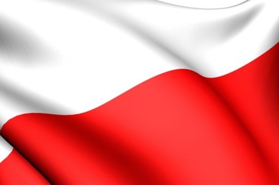 Flaga Flagi Polski Polski 65x45 cm+kij+ mocowanie