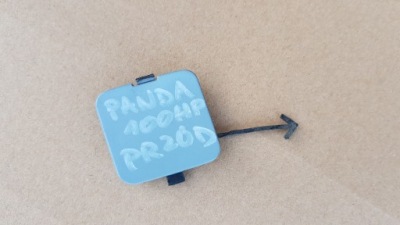 Fiat panda 100hp заглушка фаркоп бампер перед фото №1