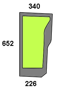 GLACE AVANT PARTIE INFÉRIEURE NOUVEAU HOLLAND TM 115-190 - milautoparts-fr.ukrlive.com