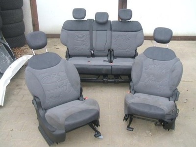 FIAT 500L SEAT SEATS HALF-LEATHER SET - milautoparts-fr.ukrlive.com