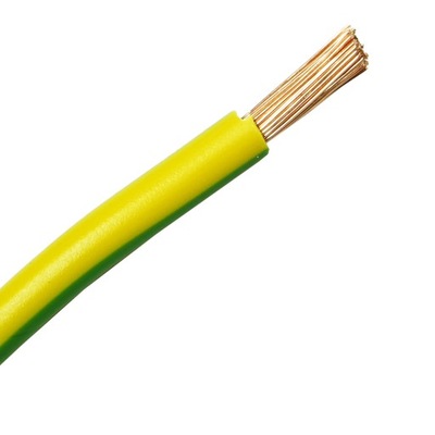 Przewód kabel linka LGY 1x6mm żółto zielony