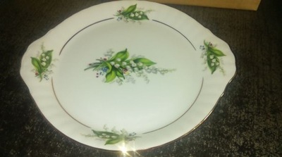 TALERZ DO CIASTA 28 cm Iwona konwalia Chodziez