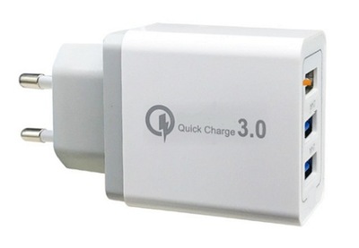 ŁADOWARKA SIECIOWA WG 3 x USB QC3.0 do telefonu