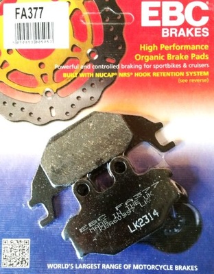 SABOTS DE FREIN DE FREIN EBC FA377 - milautoparts-fr.ukrlive.com