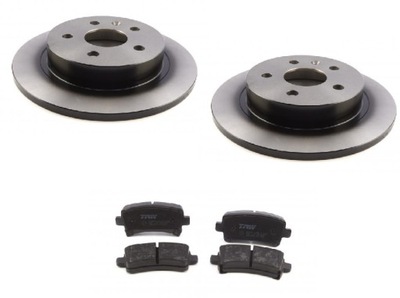 DISCS + PADS TRW REAR OPEL INSIGNIA 292MM - milautoparts-fr.ukrlive.com