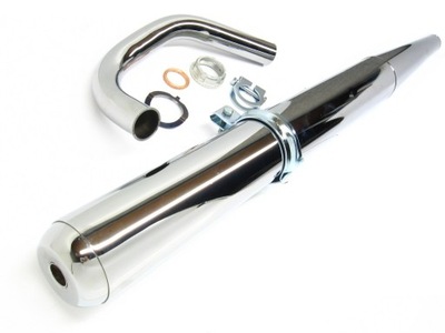 KNIAZW - SILENCER TUBE EXHAUSTION SIMSON S51 IFA GERMANY - milautoparts-fr.ukrlive.com